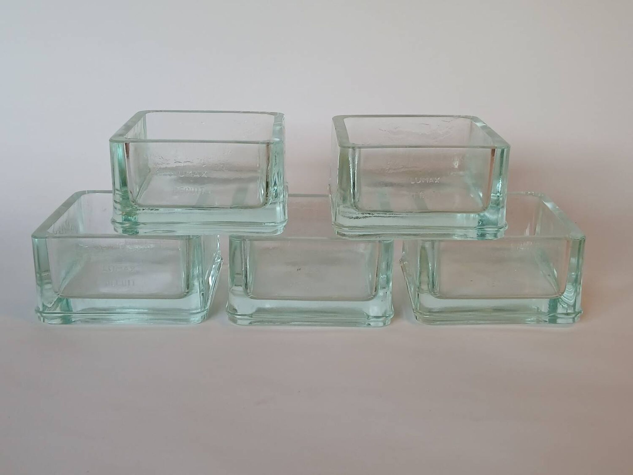 Lot de 5 vide-poches lumax grand format