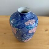 Hand-painted porcelain vase