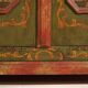 Armoire ancienne peinte en bois de pin – Austrie, 1831
