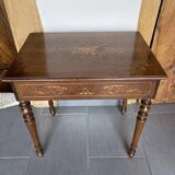 20th century inlaid side table