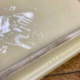 Verceram ceramic tray and butter dish