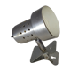 Lampe spot à pince métal brossé années 70's