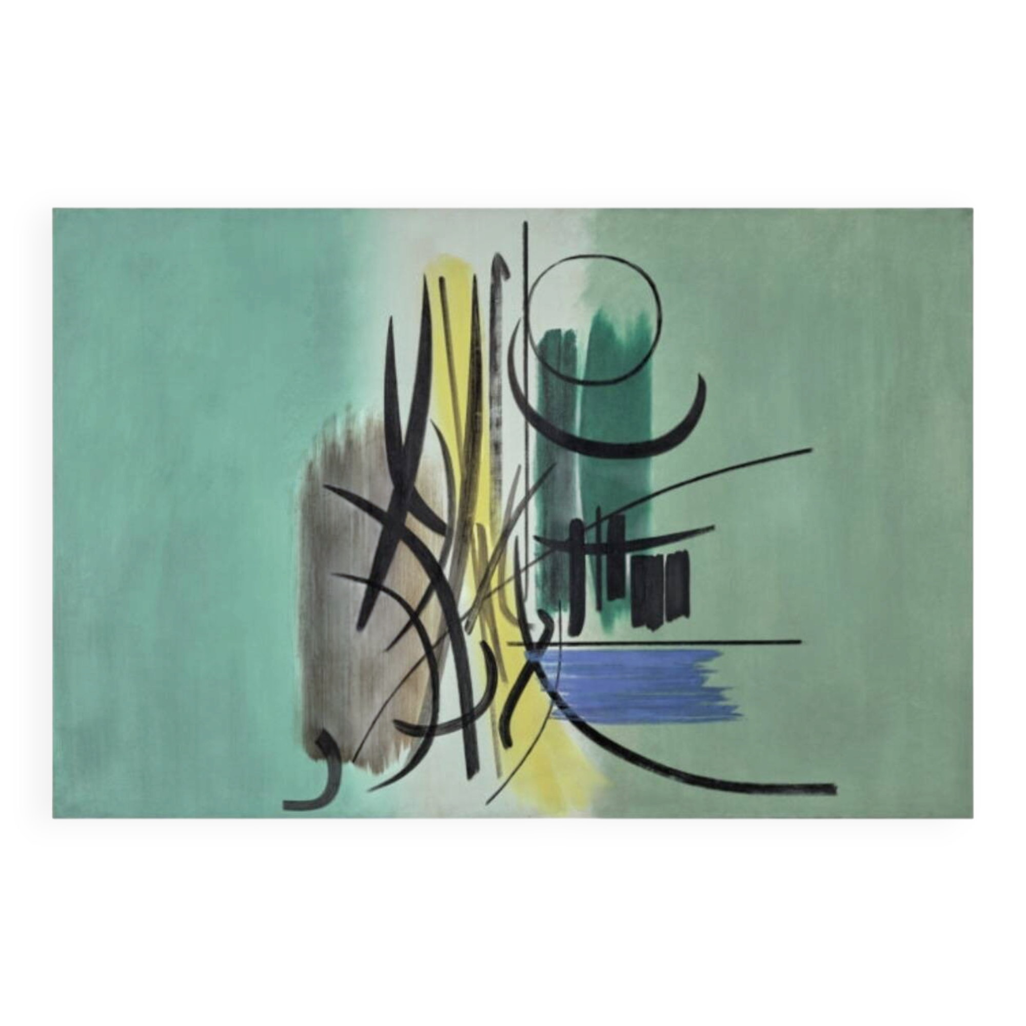 Quadrichromy by Hans Hartung