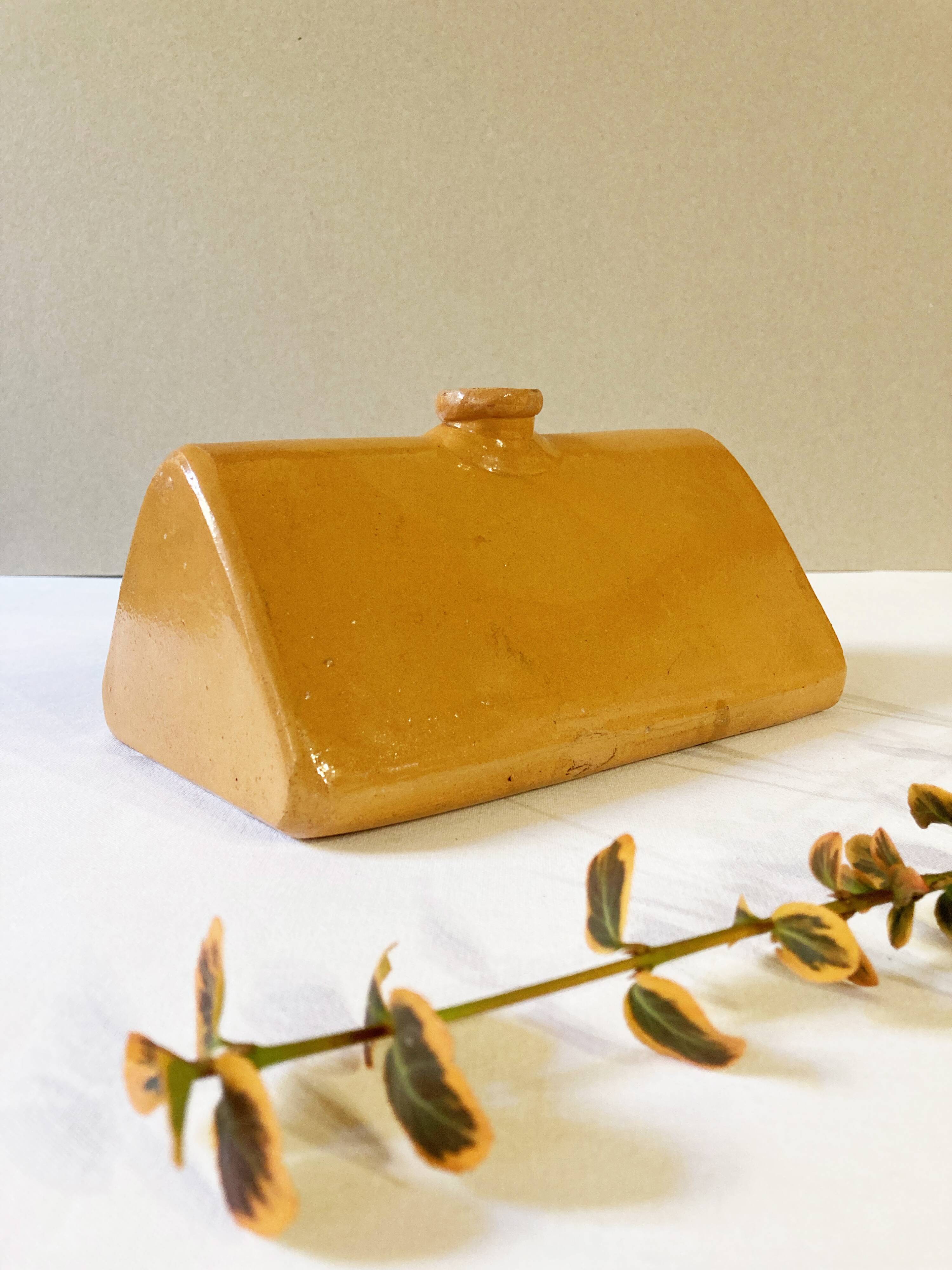 Old sandstone hot water bottle