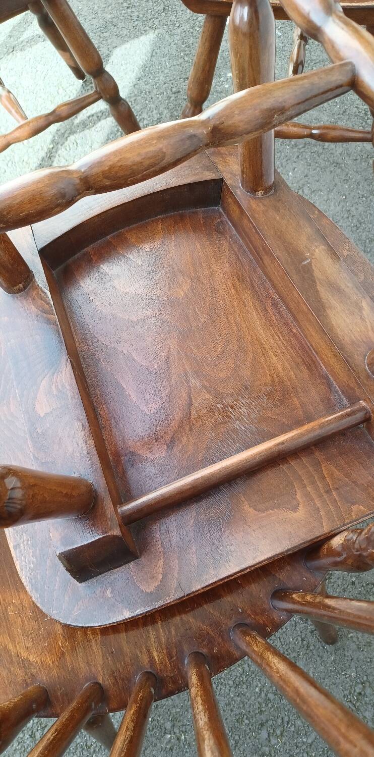 Set of 4 Baumann Tacoma bistro chairs.