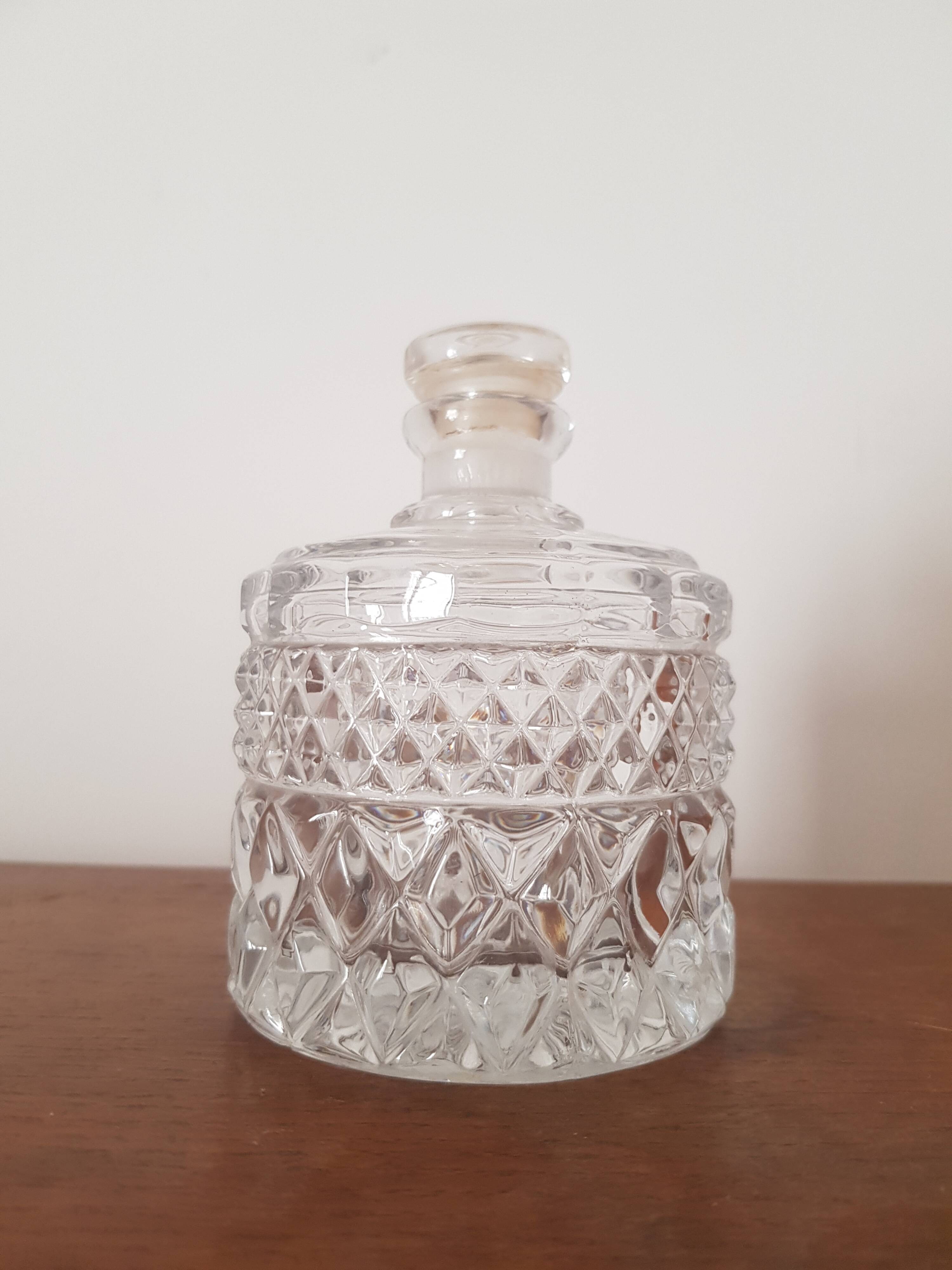 Crystal perfume bottle