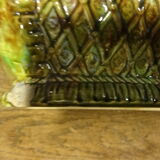 Pot cover pattern flowers in volume slip