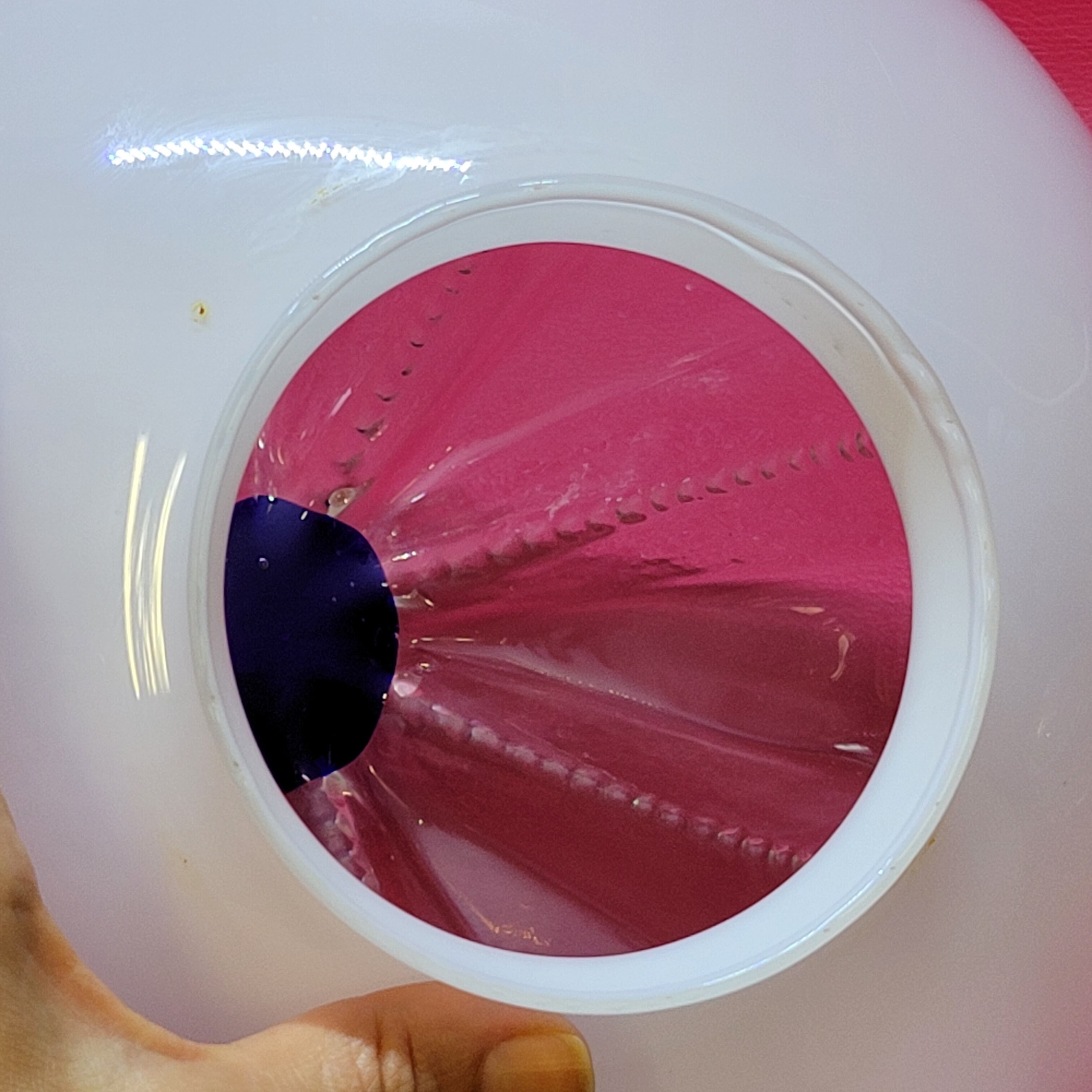 Globe Boule Pour Suspension Ou Lampe Lampadaire Vintage Mazzega Italie 1970 30cm