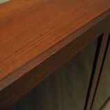 Mahogany showcase, Danish design, 1970s, production: Denmark