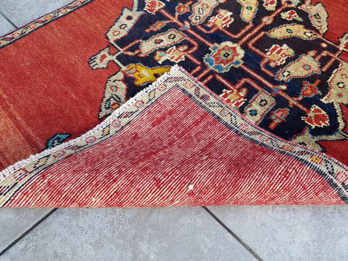 Oushak Bohemian Hallway Runner Rug sku 1069