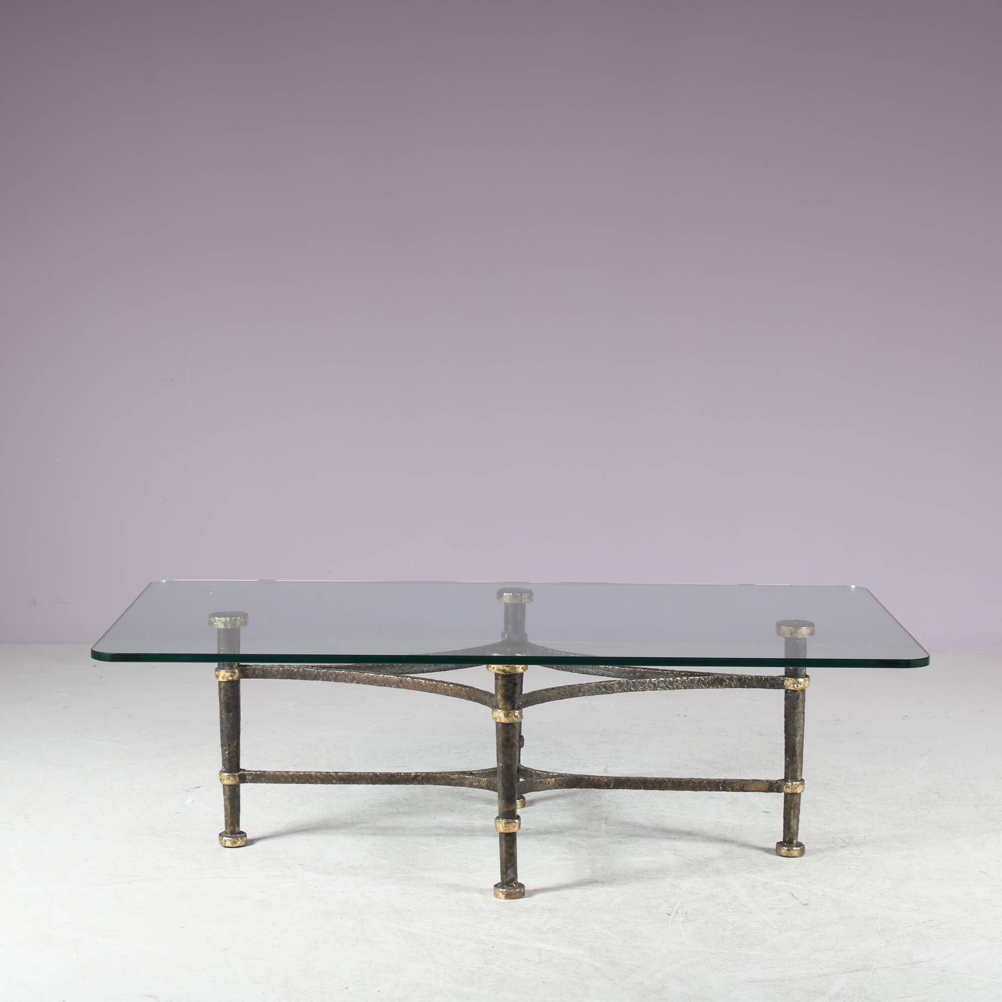 1990s Brutalist style coffee table from Italy