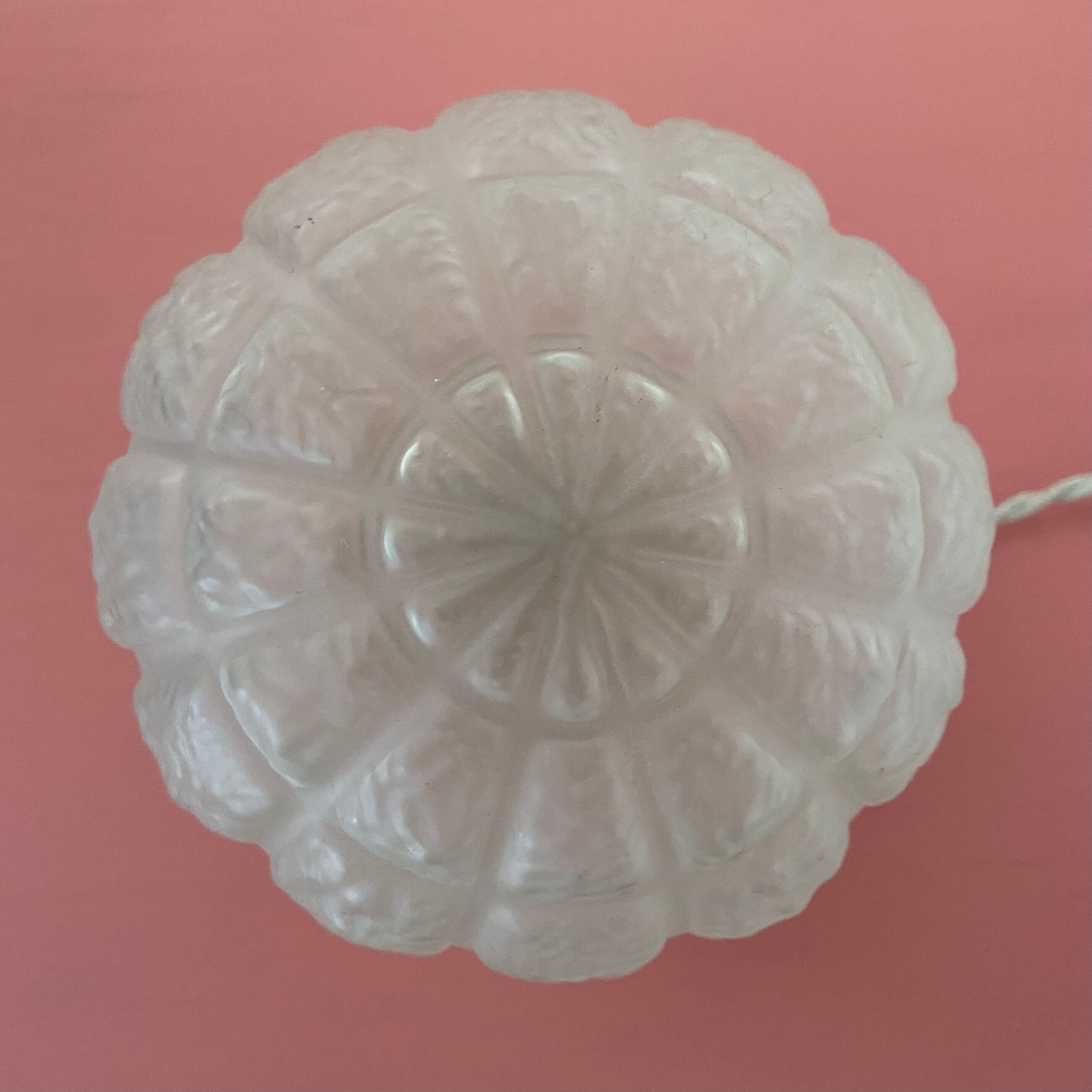 Wall lamp vintage art deco globe