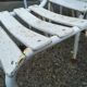 Set of chairs and tables bistro metal