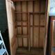 Armoire ancienne en pitchpin, vers 1900, début XXe