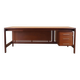 Bureau en teck par Jensen & Valeur pour Munch, Danemark, années 1960.