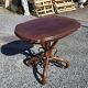 Thonet No. 1 curved wooden side table from the 19th century.