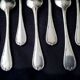Box of 12 Christofle teaspoons Ribbons model