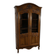 Walnut Display Cabinet, Louis XV Style – Late 19th Century