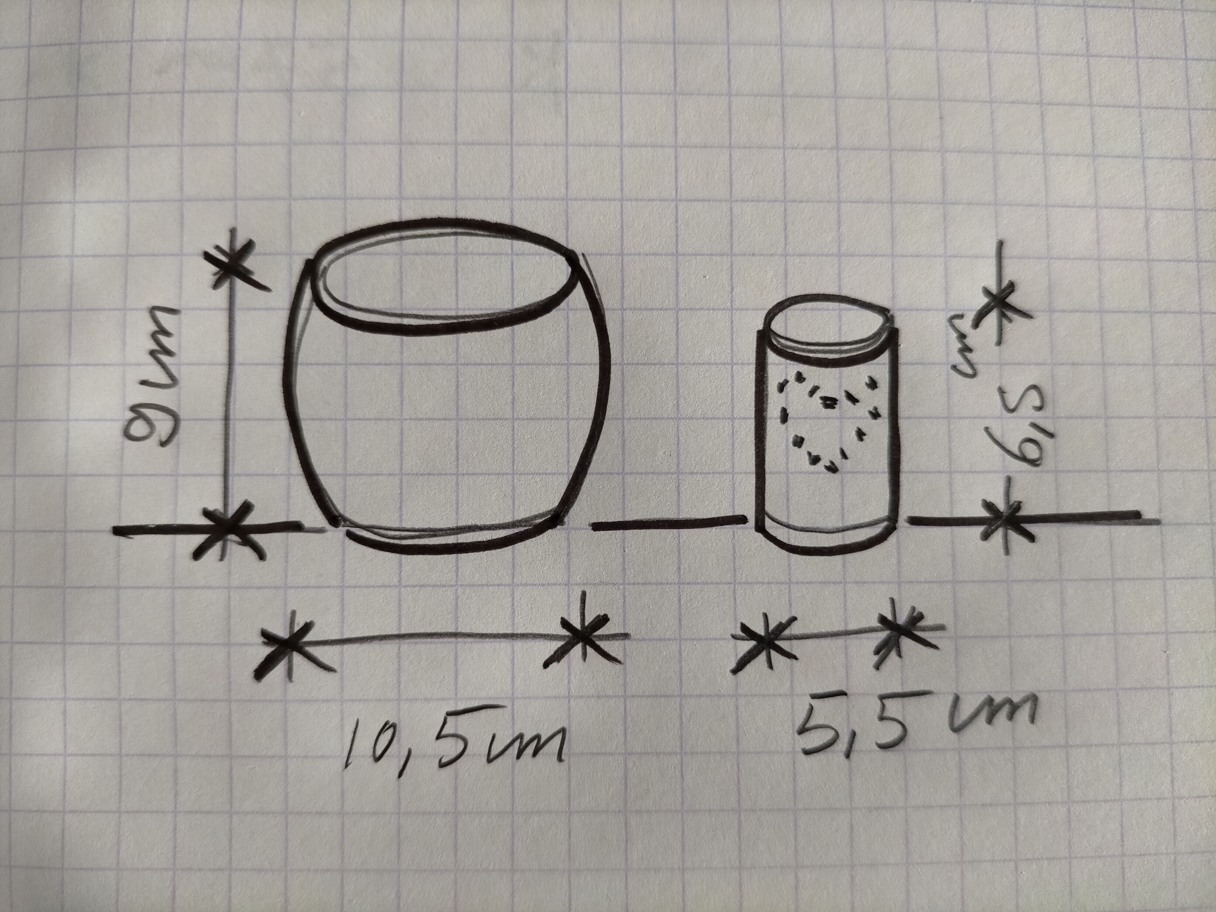 Lot of 2 vintage photophores