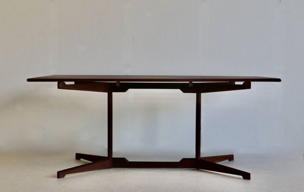Bureau en bois, Italie années 70