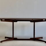 A large wooden desk. Italy 70s