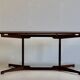 A large wooden desk. Italy 70s