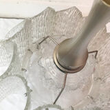 Kalmar chandelier 1970s in bakelite frosted effect