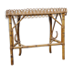 Rattan console
