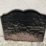 Chimney plate camargue scene