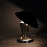 1930s Bauhaus Table Lamp with Adjustable Shade, Czechoslovakia