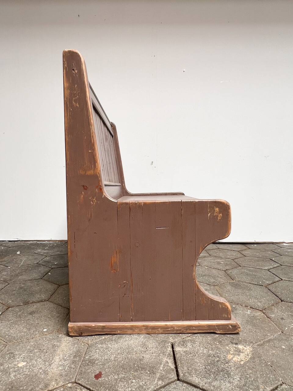 Brocante set table and bench, 1960s