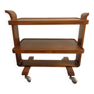 Art Deco Rollable Serving Cart, 1930s