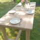 Renovated solid oak farmhouse table
