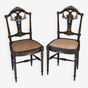 Chaises d'époque Napoléon III