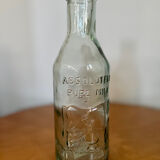Bouteille de lait en verre vintage