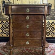 Louis XVI style mahogany entrance console