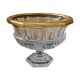 Cut Crystal Cup on a Gilded Base
