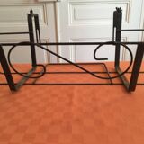 Vintage wrought iron planter.