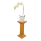Vintage Rattan Pedestal from Vivai del Sud, 1980s