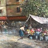 Animated parisian scene by burnett