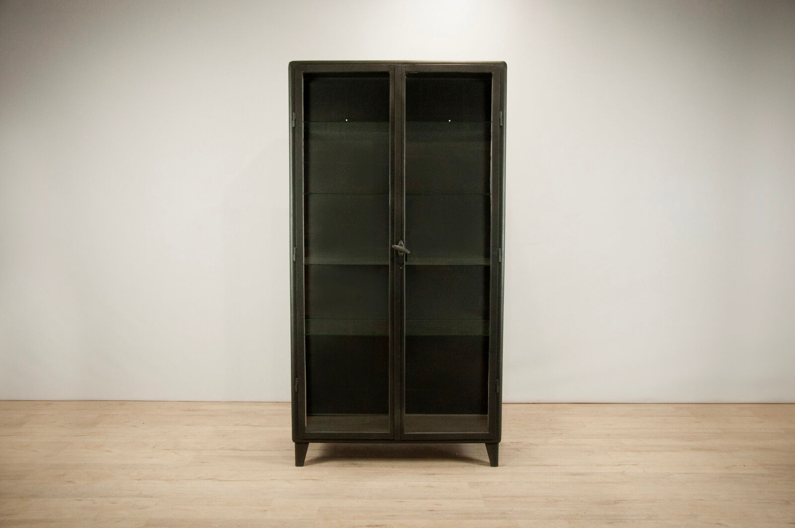 Vintage Industrial Medical Cabinet, 1950s