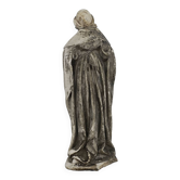 Church statuette. plaster monk. 40 cm.
