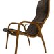 Vintage Swedish lamino armchair Yngve Ekstrom Design
