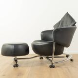 Girotonda Armchair & Ottoman by Cassina