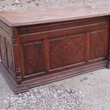 Carved Minister's Desk "Double Face" – 1950s