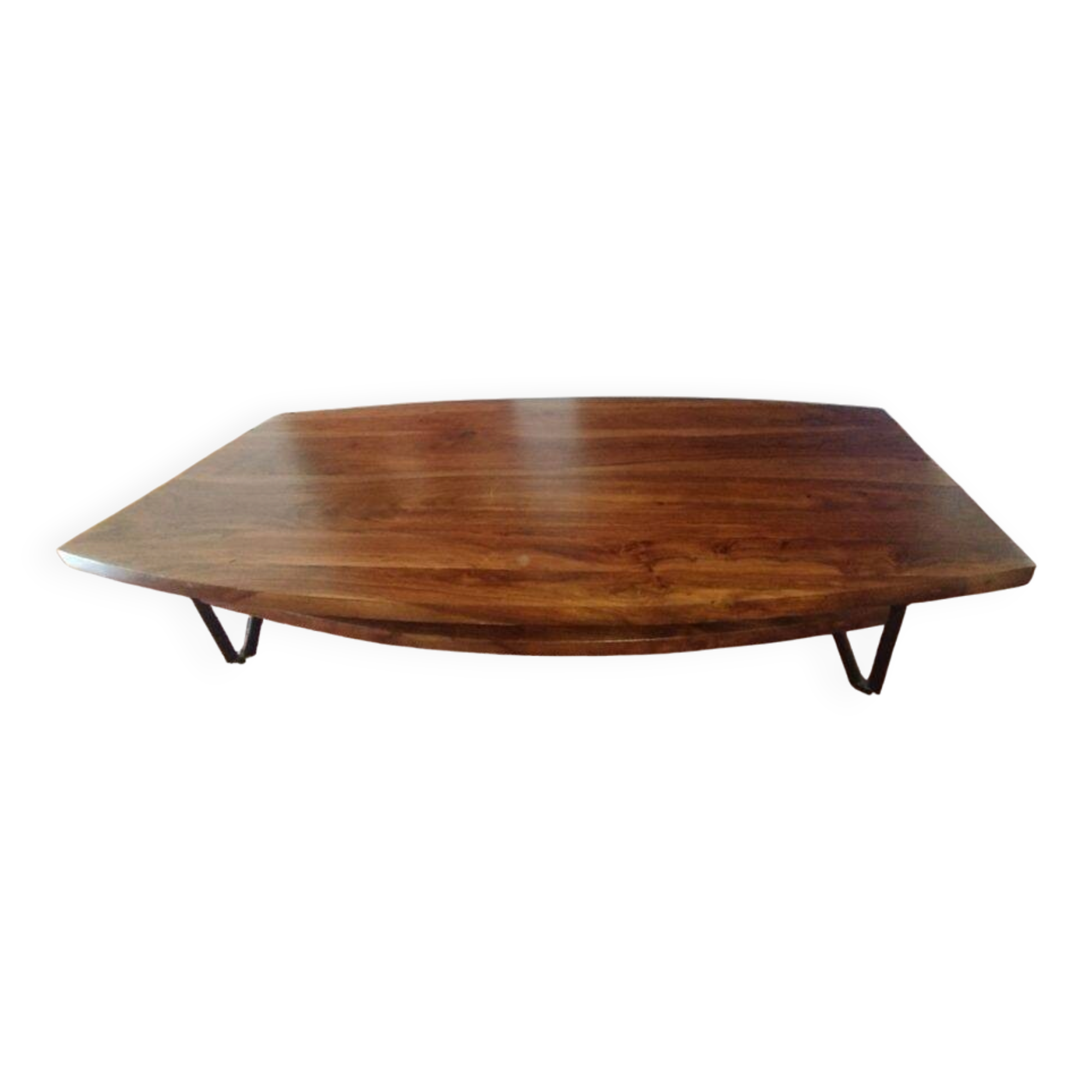 Solid wood coffee table Tikamoon