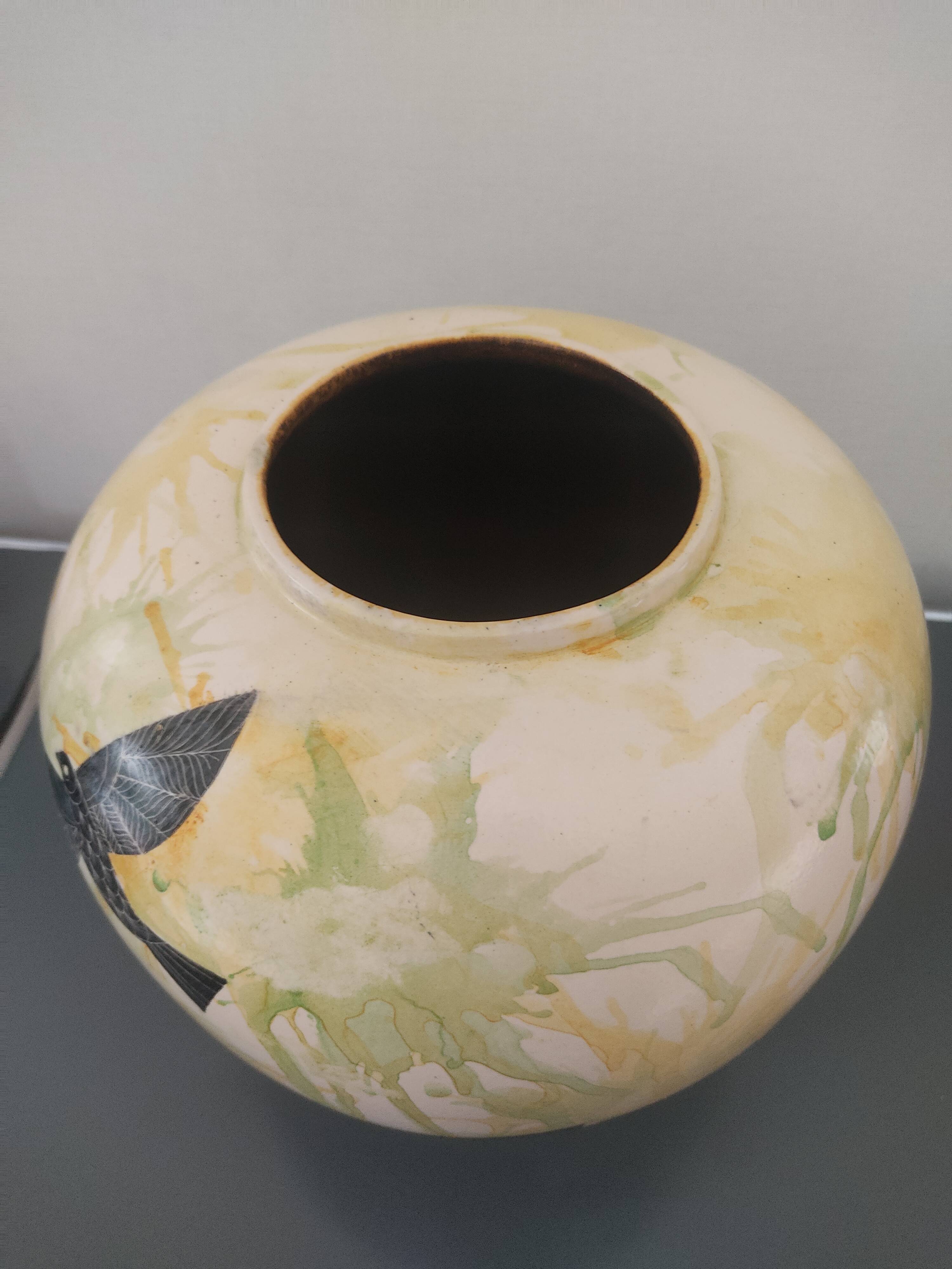 Art Deco Vase very original signed