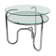 Table tubular steel and glass Czech Republic 1930 s vintage