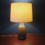 Michael Andersen for MA&S ceramic table lamp with original shade, 1960s