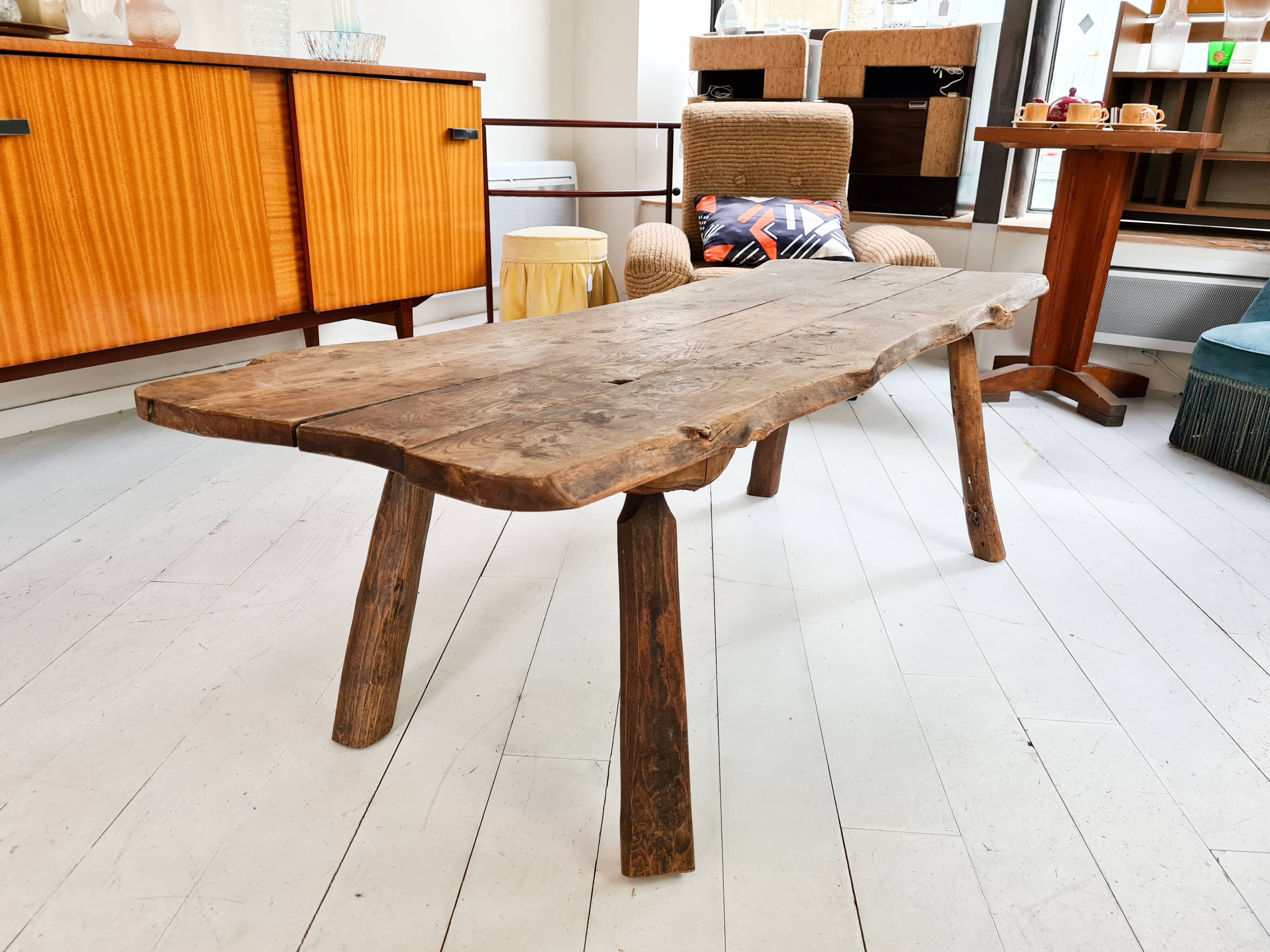 Brutalist coffee table